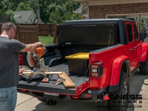 Jeep Gladiator JT Armis Hard Folding Bed Cover w/ LINE-X